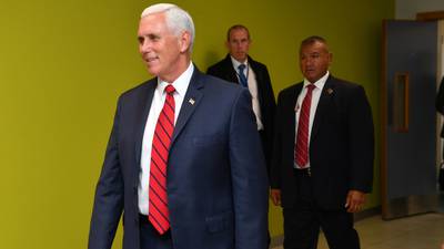 Mike Pence’s visit to ancestral Clare village ‘very moving’