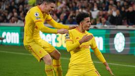 League leaders Liverpool held at Brentford in six goal thriller