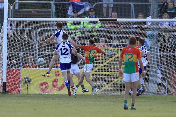 Late surge helps Monaghan see off plucky Carlow