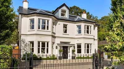 Spacious and secluded Regency-style luxury in Killiney for €2.25m