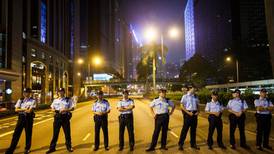 Protesters  defiant in Hong Kong as deadline looms