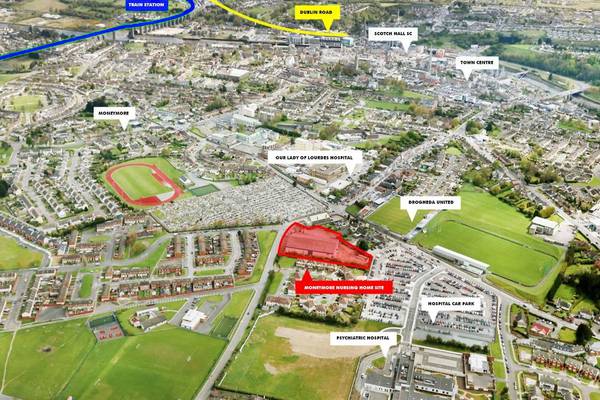 Drogheda site with full planning for 150-bed nursing home seeks €2.75m