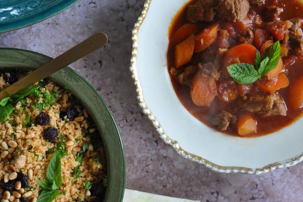 Lamb and date tagine: An easy midweek meal full of exotic flavours