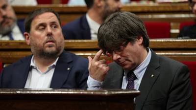 Spain to bring criminal charges against Catalan political leaders