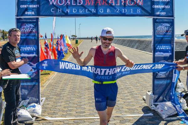 Marathon man Gary Thornton wins seven races in seven days