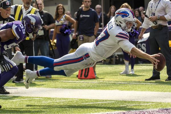 NFL round-up: Buffalo Bills thrash Minnesota Vikings
