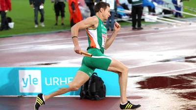 David Gillick calls time on competitive athletics  career