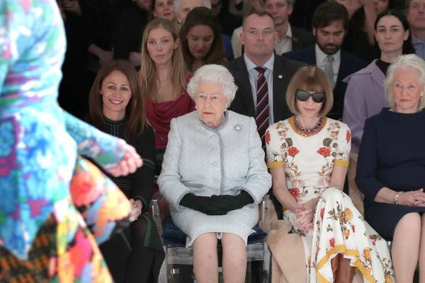 London Fashion Week: Queen Elizabeth makes surprise appearance