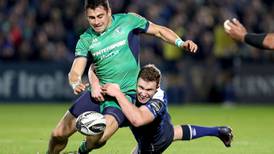 Leinster’s Rory O’Loughlin doubtful for Zebre clash