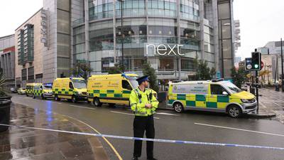 Suspect arrested on suspicion of terrorism after three stabbed in Manchester