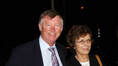 Cathy Ferguson, wife of former Manchester United manager Alex, dies aged 84 