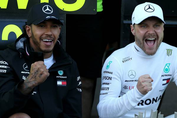 Lewis Hamilton ramps up pressure on Valtteri Bottas