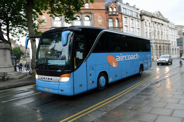 Aircoach passenger numbers down more than 90% due to Covid