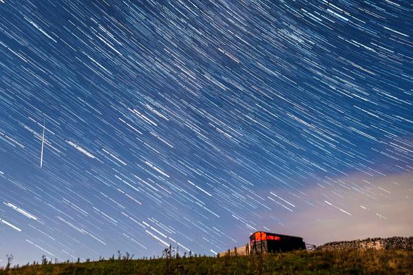Perseid meteor showers light up skies overnight