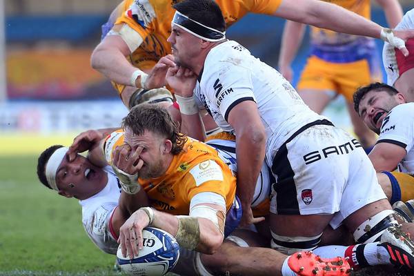 Exeter blow away Lyon to send a warning to Leinster