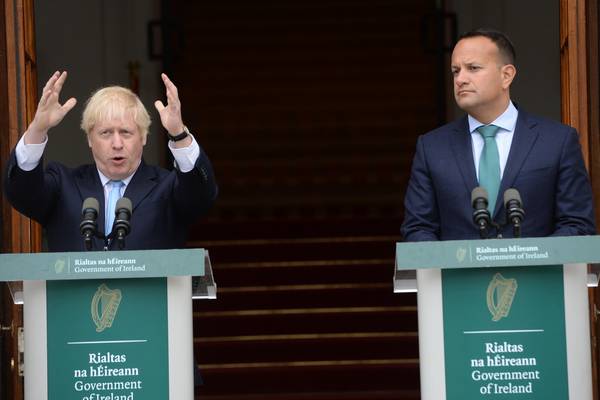 Brexit: Johnson tells Varadkar a no-deal Brexit ‘would be a failure’