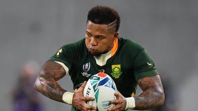 South Africa outhalf Elton Jantjies given four-year ban after failed drugs test