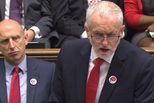 Corbyn corners May in Commons over Grenfell Tower fire
