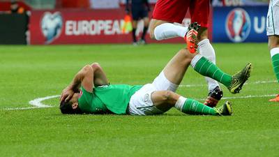 Ireland’s Shane Long a major doubt for Bosnia play-off