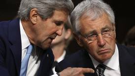 Kerry, Hagel address Senate on using force in Syria