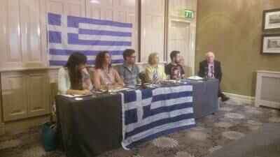 Eamon Dunphy campaigns for Greek solidarity ahead of vote