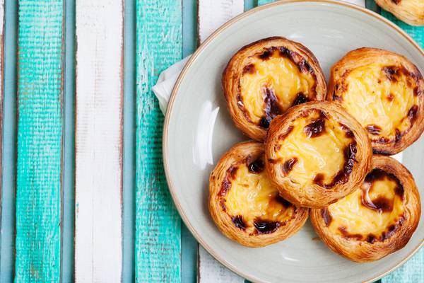 Who invented the Portuguese custard tart?