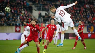 Cedric Itten scores on dream debut as Switzerland scrape past Georgia