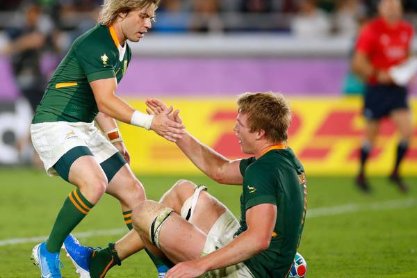 Gerry Thornley: With no du Toit and de Klerk, Boks will have to think outside the box