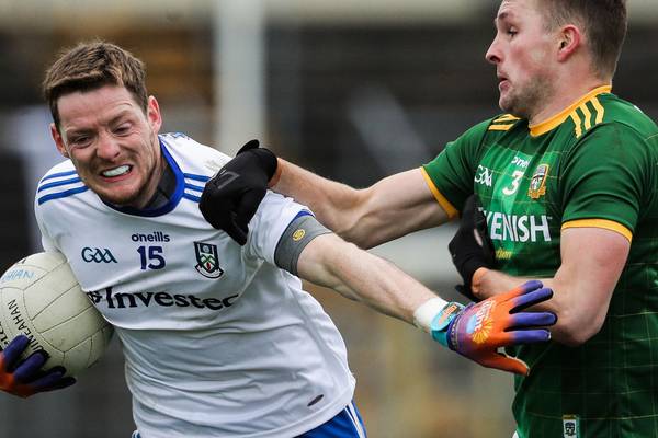 Meath sub Jordan Morris earns his side a late draw with Monaghan