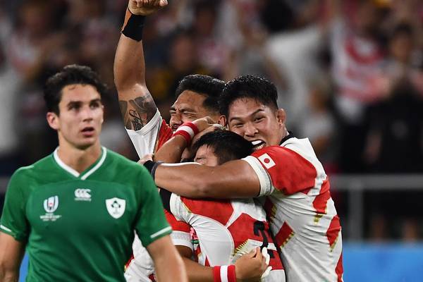 Rugby World Cup: Japan’s rising sons leave Ireland under a cloud