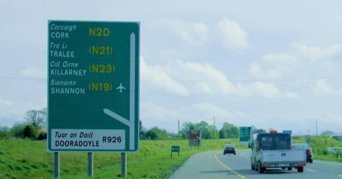 Cork-Limerick road to be upgraded to full tolled motorway at estimated cost of €2bn