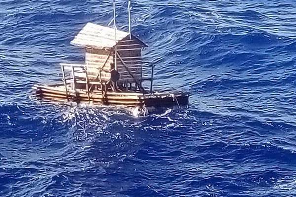 Indonesian teenager survives 49 days adrift at sea in fishing hut
