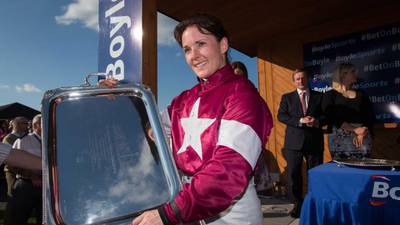 The Irish Times/Irish Sports Council Sportswoman Award for April: Katie Walsh (Horse racing)