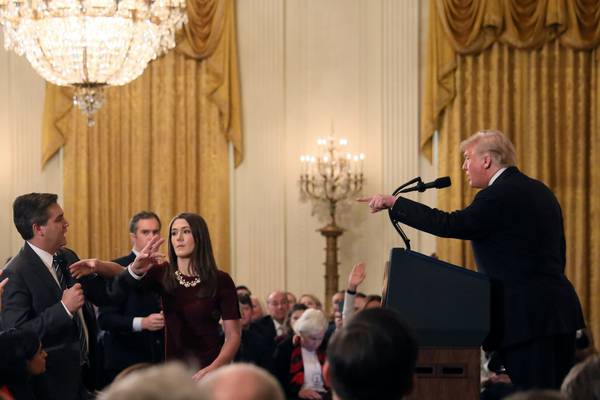 White House bans CNN reporter as Trump sacks Sessions