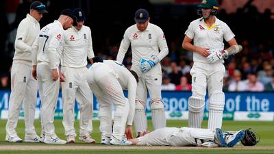 Steve Smith withdrawn from Lord’s Test with delayed concussion