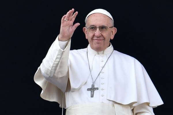 Pope Francis wishes peace on those scarred by war