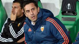 Gary Neville’s Valencia into Europa League last 16