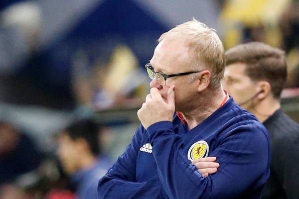 Alex McLeish could be set for Scotland exit as SFA hold talks