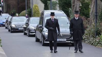 Tributes at Eddie O’Connor funeral reflect on his ‘bold, critical mission’ to bring wind power to the grid