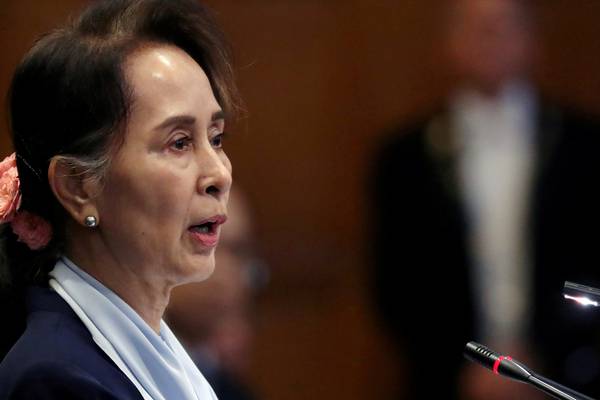 Suu Kyi and other Myanmar figures ‘taken’ in military raids