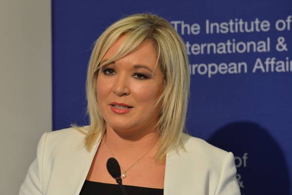 Brexit clarity will help restore Stormont, says Michelle O’Neill
