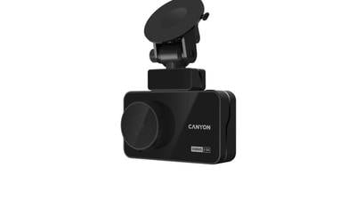 Canyon CND-DVR35GPS dashcam review: Midrange cam that performs well but requires a separate memory card