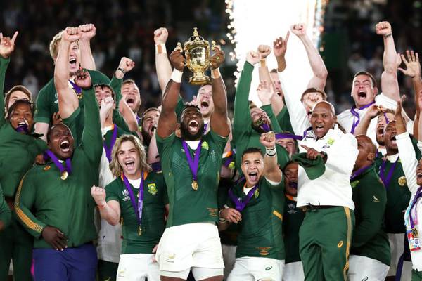 England wilt when it matters as Springboks conquer the world