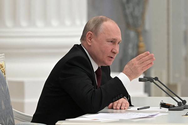 Vladimir Putin: ‘Ukraine never had a tradition of genuine statehood’