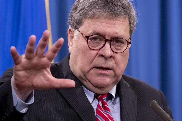 Barr says ‘no basis’ to seize voting machines in rebuke to Trump