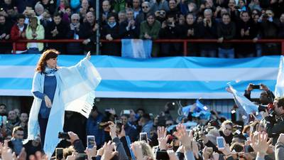 Former Argentine president Cristina Kirchner returns to politics