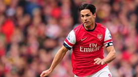 Mikel Arteta facing up to six weeks on sidelines