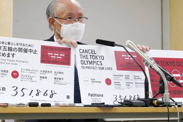 Calls to postpone Tokyo Olympics strengthen as petition submitted