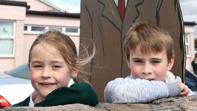 Galway school brings 1916 Rising to life with full-size cutouts
