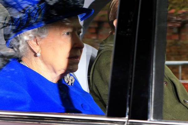 Queen Elizabeth attends church after missing services over Christmas